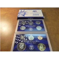 2001 US PROOF SET (WITH BOX)