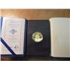 Image 1 : 1997 WORLD SERIES 1 OZ. SILVER GOLD PLATED COMMEM. COIN, 1 OF ONLY 7500 MINTED