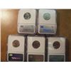 Image 2 : ALL 5-2005-D SMS US 50 STATE QUARTERS NGC MS67'S CALIFORNIA, KANSAS, MINNESOTA, OREGON AND WEST VIRG