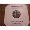 Image 2 : 337-361 A.D. CONSTANTIUS II ANCIENT COIN VERY FINE
