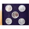 Image 1 : 5-1976 KENNEDY HALF DOLLARS SET SEE DESCRIPTION COMPLETE P/ D / S PROOF AND UNC & PROOF SILVER ISSUE