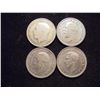 Image 2 : 1922,33,33 & 1945 GREAT BRITAIN SILVER SHILLINGS