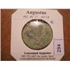 Image 1 : 27 B.C. -14 A.D. AUGUSTUS ANCIENT COIN