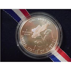 1981-D KOREAN WAR UNC SILVER DOLLAR ORIGINAL US MINT PACKAGING