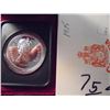Image 2 : 1975 CANADA CALGARY SILVER DOLLAR PROOF .3750 OZ. ASW, ORIGINAL ROYAL CANADIAN MINT PACKAGING