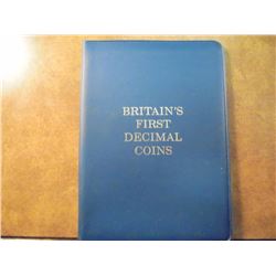 BRITAINS 1ST DECIMAL SET