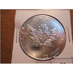 2013 CANADA SILVER $5 MAPLE LEAF (PF LIKE)