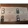 Image 2 : 4-US 50 STATE QUARTERS  PNC'S US MINT 2004 P & D FLORIDA, 2006 P & D COLORADO AND 2-2007 P