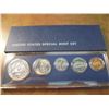 Image 2 : 1966 US SPECIAL MINT SET WITH BOX 40% SILVER JOHN F. KENNEDY HALF DOLLAR