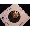 Image 1 : 8-10KT GOLD 1910 GERMAN 2 MARKS MINI MEDAL
