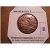 Image 1 : 491-518 A.D. ANASTASIUS I ANCIENT COIN