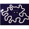 Image 1 : FRESH WATER PEARL NECKLACE & EARRING SET NECKLACE IS 46" 7-9MM PEARLS AND EARRINGS ARE 6-7MM PEARLS.