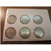 Image 3 : 6-1998 MARSHALL ISLANDS $5 UNC COINS FEATURING CHEVROLET CARS, 1955 CAMEO CARRIER, 1967 CAMARO, 1931