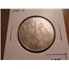 Image 1 : 1966-D GERMAN SILVER 5 MARKS UNC