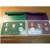 Image 1 : 1989 & 1995 US PROOF SETS (WITH BOXES)