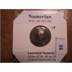 283-284 A.D. NUMERIAN ANCIENT COIN EXTRA FINE