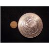 Image 2 : 1985 MEXICO SILVER 1 OZ. LIBERTAD & REPLICA CALIFORNIA 1857 GOLD PIECE