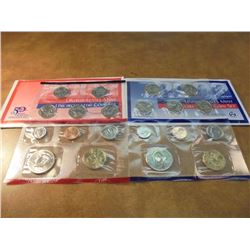 2002 US MINT SET (UNC) P/D (WITH ENVELOPE)