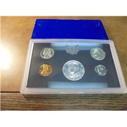 1968 US PROOF SET WITH BOX, 40% SILVER JFK HALF