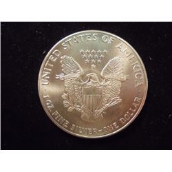 1986 AMERICAN SILVER EAGLE UNC