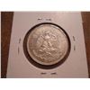 Image 2 : 1943 MEXICO CAP & RAYS SILVER 50 CENTAVOS UNC .1928 OZ. ASW