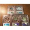 Image 2 : 5-2011-P N.P. QUARTERS PCGS MS66'S CHICKASAW, GETTYSBURG, GLACIER, OLYMPIC AND VICKSBURG. 5 COINS TO