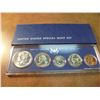 Image 1 : 1966 US SPECIAL MINT SET WITH BOX 40% SILVER JOHN F. KENNEDY HALF DOLLAR