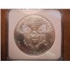 Image 2 : 2013 AMERICAN SILVER EAGLE UNC IGS SLAB 1ST DAY ISSUE