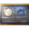 Image 1 : 1972-S  IKE SILVER DOLLAR UNCIRCULATED (BLUE PACK)