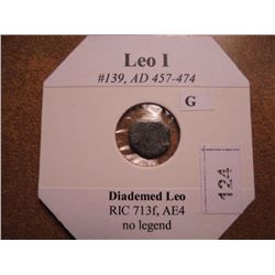 457-474 A.D. LEO I ANCIENT COIN