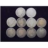 Image 1 : 10 ASSORTED BARBER DIMES