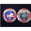 Image 2 : 2-$5 RAMADA EXPRESS CASINO TOKENS 1 IS POW/MIA AND THE OTHER IS ST. PATRICKS DAY 2000