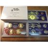 Image 1 : 2007 US PROOF SET (WITH BOX) 14 PIECES INCLUDES PRESIDENTIAL DOLLARS