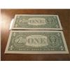 Image 2 : 2-2003-A $1 FRN'S LOW CONSECUTIVE SERIAL 'S UNC SERIAL NUMBERS ARE:G00003719H-G00003720H