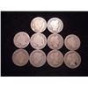 Image 1 : 10 ASSORTED BARBER DIMES