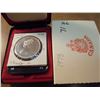 Image 1 : 1973 CANADA RCMP SILVER DOLLAR PF .3750 OZ. ASW ORIGINAL ROYAL CANADIAN MINT PACKAGING, COIN IS IN F