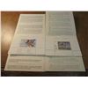 Image 2 : 1985 & 1987 CANADA WILDLIFE HABITAT CONSERVATION STAMPS MINT UNUSED