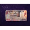 Image 1 : GOLD PLATED 1 OZ. SILVER INGOT NORTH DAKOTA