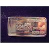 Image 2 : GOLD PLATED 1 OZ. SILVER INGOT NORTH DAKOTA