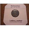 Image 2 : 335-337 A.D. DELMATIUS ANCIENT COIN VERY FINE