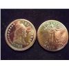 Image 1 : REPOS 1795 HALF EAGLE & 1933 ST. GAUDENS