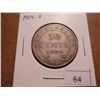 Image 1 : 1904-H NEWFOUNDLAND SILVER 50 CENT