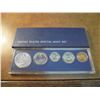 Image 2 : 1966 US SPECIAL MINT SET WITH BOX 40% SILVER JOHN F. KENNEDY HALF DOLLAR