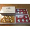 Image 2 : 2007 US SILVER PROOF SET (WITH BOX) 14 PIECES INCLUDES PRESIDENTIAL DOLLARS