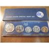 Image 1 : 1967 US SPECIAL MINT SET WITH BOX 40% SILVER JOHN F. KENNEDY HALF DOLLAR