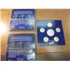 Image 2 : 2007 & 2008 US MINT ANNUAL UNC DOLLAR COIN SETS EACH SET CONTAINS: WEST POINT SILVER DOLLAR, PHILADE