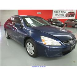 2005 - HONDA ACCORD!
