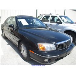 2001 - HYUNDAI XG300// REBUILT SALVAGE