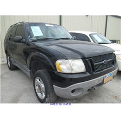2001 - FORD EXPLORER