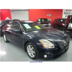 2004 - NISSAN MAXIMA!